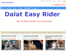 Tablet Screenshot of dalateasyrider.com